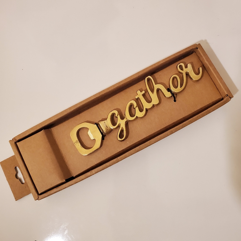 Sentiments Collection Bottle Opener Gather - Picture 2 of 3